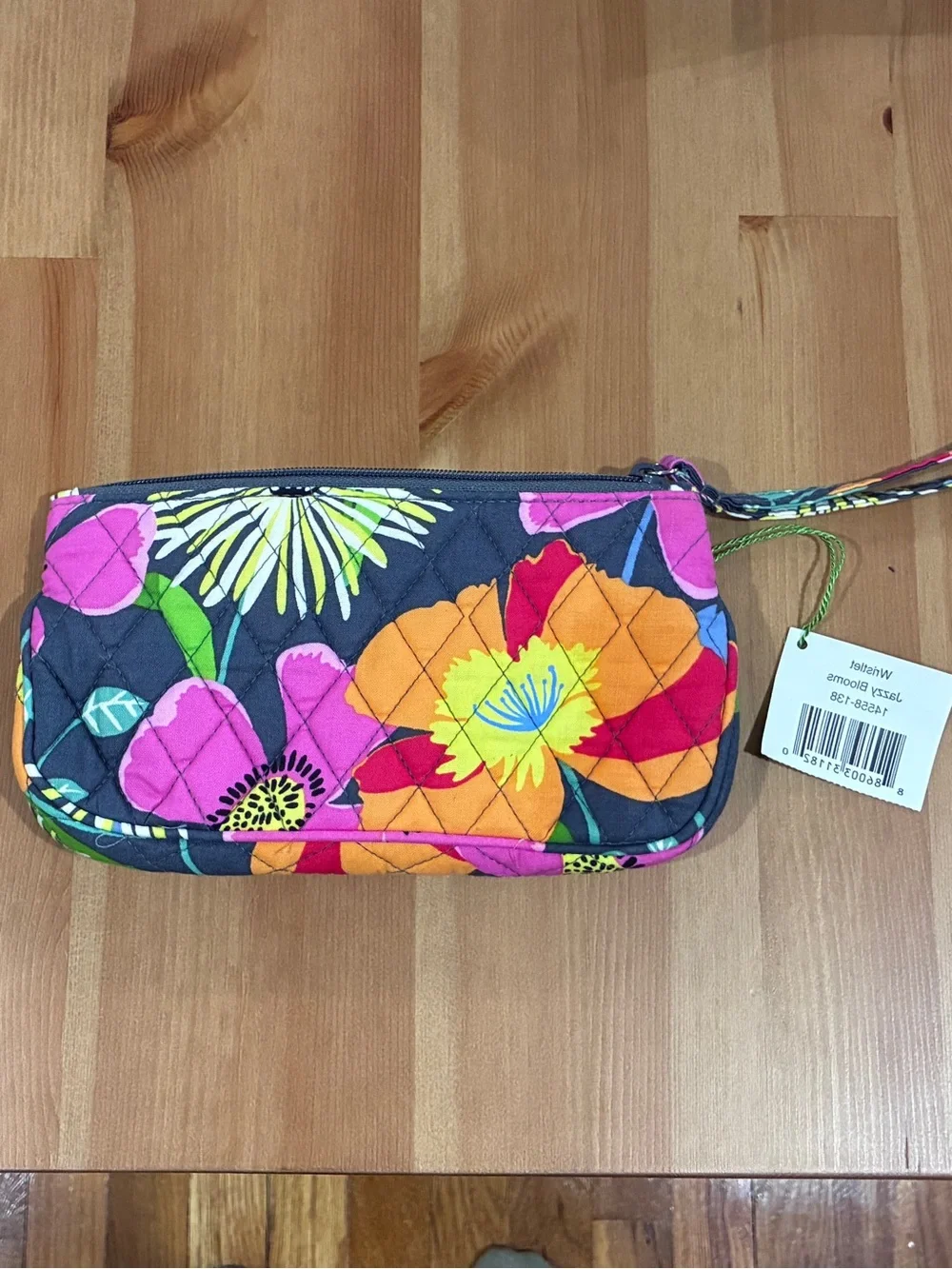 Vera Bradley Jazzy Bloom Wristlet